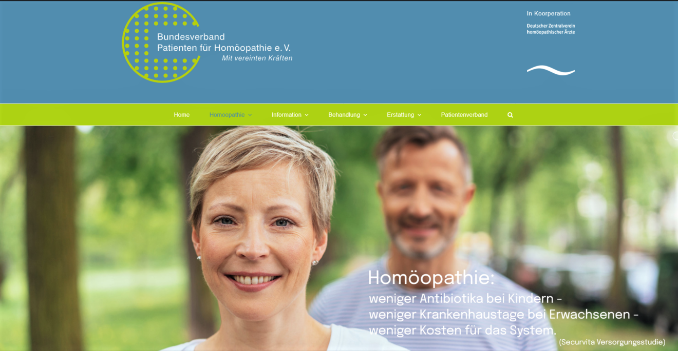 Screenshot 2022-04-09 Homöopathie Online